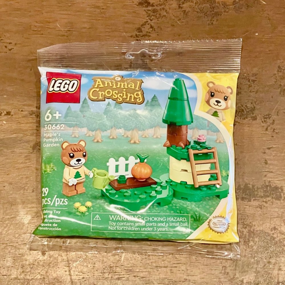 LEGO 30662 Animal Crossing Maple's Pumpkin Garden 29 pieces New in Polybag